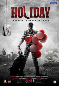 Holiday-A Soldier Is Never Off Duty poster